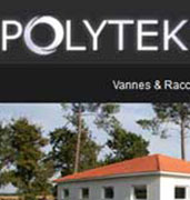 Capture d'écran du site Polytek
